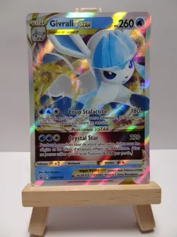 Carte Pokemon " Givrali VSTAR " PROMO - SWSH197 - Epee & Bouclier - FR - Image 2