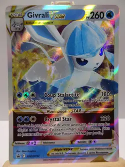 Carte Pokemon " Givrali VSTAR " PROMO - SWSH197 - Epee & Bouclier - FR - Image 3