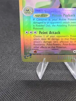 Cacturne (Reverse Holo) 2/100 Pokemon EX Sandstorm - NM - Image 5