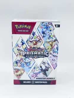 Pokemon TCG: S&V Prismatic Evolutions Booster Bundle (6pks) Factory Sealed - Image 1