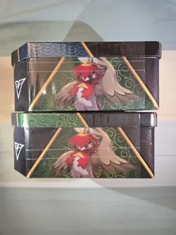 Lot of 2 Pokemon Divergent Powers Tins Hisuian Decidueye & Samurott - Image 2