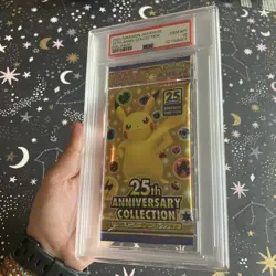 2021 Pokemon Japanese 25th Anniversary Collection PSA 10 Foil Booster Pack - Image 4