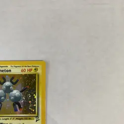 Pokemon TCG Base Set 2 Magneton 9/130 Vintage Holo Unlimited Holo Rare 2000/LP - Image 4