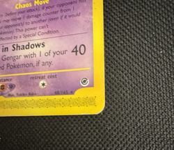 Pokemon Gengar Expedition Non-Holo Rare 48/165 See photos - Image 4