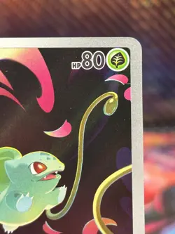 Pokemon TCG Bulbasaur 133/132 ME01: Mega Evolution Stamped Promo NM - Image 2