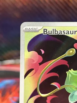 Pokemon TCG Bulbasaur 133/132 ME01: Mega Evolution Stamped Promo NM - Image 5