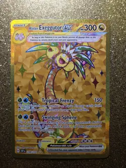 Pokemon•Alolan Exeggutor EX•248/191: Surging Sparks•Hyper Rare Holo - Image 1