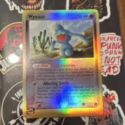 Pokemon Wynaut EX Sandstorm 54/100 Basic 50 HP Uncommon English Reverse Holo - Image 1