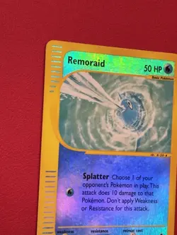 Pokemon Aquapolis Remoraid Reverse Holo 105/147 - Image 3