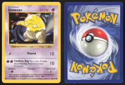 Pokemon TCG | Drowzee 49/102 | Common | Base Set | Shadowless Lightly Played - Image 1