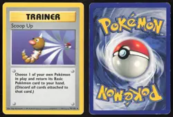 Pokemon TCG | Scoop Up 78/102 | Rare | Base Set | Shadowless Moderately Played - Image 1