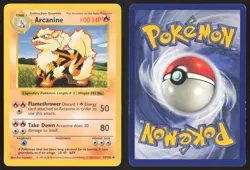 Pokemon TCG | Arcanine 23/102 | Uncommon | Base Set | Shadowless Lightly Played - Image 1