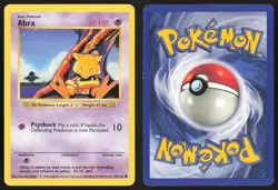 Pokemon TCG | Abra 43/102 | Common | Base Set | Shadowless Lightly Played - Image 1