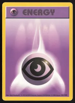 Pokemon TCG | Psychic Energy 101/102 | Base Set | Shadowless Moderately Played - Image 2