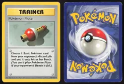 Pokemon TCG | Pokemon Flute 86/102 | Uncommon | Base Set | Shadowless MP - Image 1