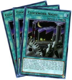 Yugioh! x3 Clockwork Night RA03-EN071 Ultra Rare (UR) 1st Edition NM/M English - Image 1