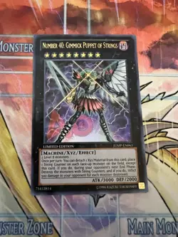 Yu-Gi-Oh! Number 40: Gimmick Puppet of Strings JUMP-EN063 Limited Edition NM - Image 1