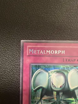 Metalmorph FMR-003 Secret Rare Promo Forbidden Memories 2002 LP Yu-Gi-Oh - Image 3