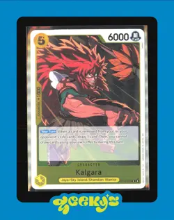One Piece CCG Kalgara Legacy Of The Master R Foil Card OP12-099 NM $2 MIN ORDER - Image 1
