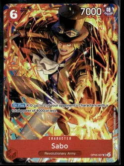One Piece Promotion Cards Sabo (Illustration Box Vol.5) - Image 1