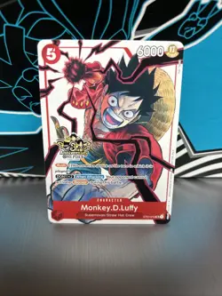 Monkey D. Luffy ST01-012 3rd Anniversary Promo Alt Art One Piece TCG English - Image 1