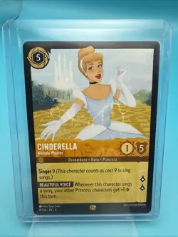 Cinderella Melody Weaver 4/204 Ursula's Return Regular Legendary Disney Lorcana - Image 1