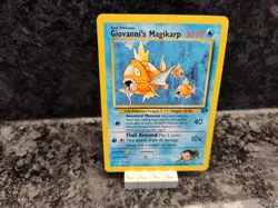 Pokemon Gym Challenge 73/132 Giovanni's Magikarp Trading Card - Image 1