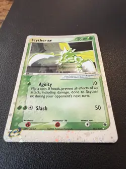 Pokemon Scyther ex 102/109 EX Ruby & Sapphire Holo Ultra Rare 2003 Card - Image 3