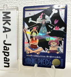 One Piece Card Visual Adventure No.140 BANDAI 2000 Japanese Rare - Image 2