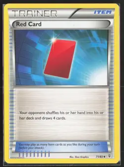 Pokemon TCG | Red Card 71/83 | Uncommon | Generations | Lightly Played - Image 2