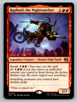 Raphael, the Nightwatcher R 0103 Teenage Mutant Ninja Turtles Regular - Image 1