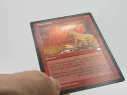 Firestorm - MTG Weatherlight Rare Reserved List Actual Pics Light/moderate play - Image 2