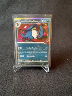 Team Rocket’s Honchkrow 127/217 Holo Rare Ascended Heroes Pokemon TCG - Image 1
