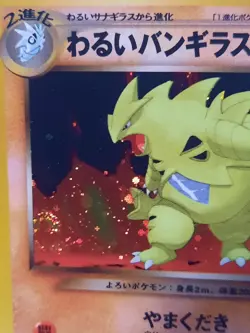 Dark Tyranitar No. 248 with Small Swirl Neo Destiny Holo 2001 Japanese Pokemon - Image 4