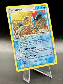 Tentacruel 45/92 Stamped Pokemon EX Legend Maker 2006 Vintage Reverse Holo LP/MP - Image 1