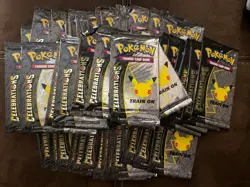 Pokemon TCG Celebrations Booster Pack Lot x50 Sealed (25th Anniversary) - Image 1