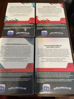 Pokemon TCG Scarlet & Violet Bundle Lot of 4…DR, JT, PE, & TM OOP MINT SEALED - Image 3