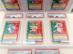 PSA 6 7 8 Pokemon card TOPSUN Blue back 1997 Japanese set of 8 - Image 3