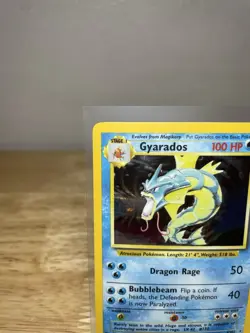Pokemon TCG Gyarados Stage 1 - 6/102 Holo 1995-1999 Wizards GAMEFREAK 100 Hp - Image 2