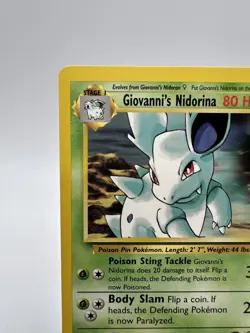 Giovanni's Nidorina 44/132 Gym Challenge Unlimited Uncommon Pokemon TCG MP - Image 2