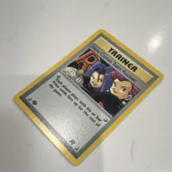 1st Edition Pokemon TCG Here Comes Team Rocket! Team Rocket 15/82 Holo Rare Engl - Image 3