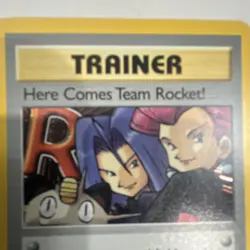 1st Edition Pokemon TCG Here Comes Team Rocket! Team Rocket 15/82 Holo Rare Engl - Image 4