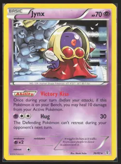 Pokemon TCG | Jynx 36/83 | Rare | Generations | Lightly Played - Image 2