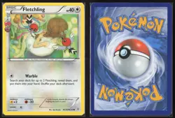 Pokemon TCG | Fletchling RC25/RC32 | Common | Generations | Lightly Played - Image 1