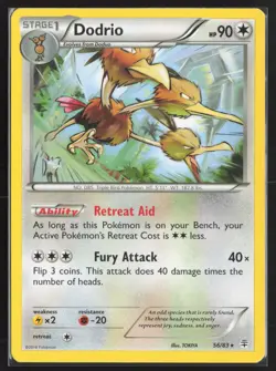 Pokemon TCG | Dodrio 56/83 | Rare | Generations | Lightly Played - Image 2