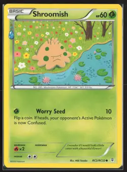 Pokemon TCG | Shroomish RC2/RC32 | Common | Generations | Lightly Played - Image 2
