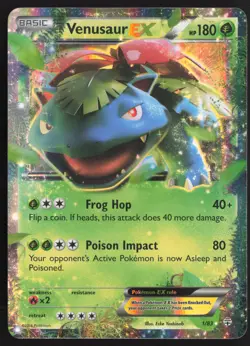 Pokemon TCG | Venusaur EX 1/83 | Generations Holo Rare EX | Lightly Played - Image 2