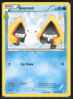 Pokemon TCG | Snorunt RC7/RC32 | Common | Generations | Lightly Played - Image 2