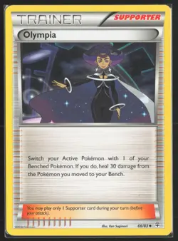Pokemon TCG | Olympia 66/83 | Uncommon | Generations | Lightly Played - Image 2