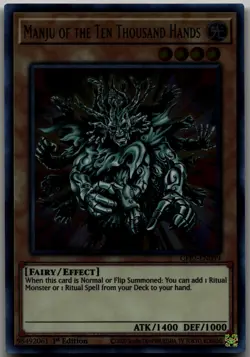 Manju of the Ten Thousand Hands Ultra Rare Ghosts From the Past: The 2nd Hauntin - Image 1
